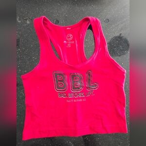 Pink BBL Tank Top